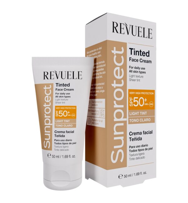 Revuele ​Tooniv päevakreem SPF50+ hele 50ml