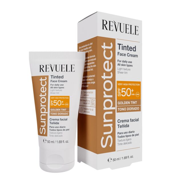 Revuele ​Tooniv päevakreem SPF50+ tume 50ml