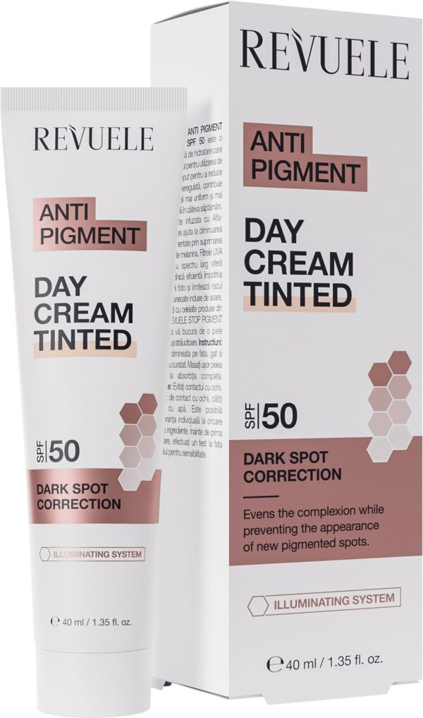 Revuele Anti Pigment Tooniv päevakreem SPF50 pigmendilaikudele 40ml
