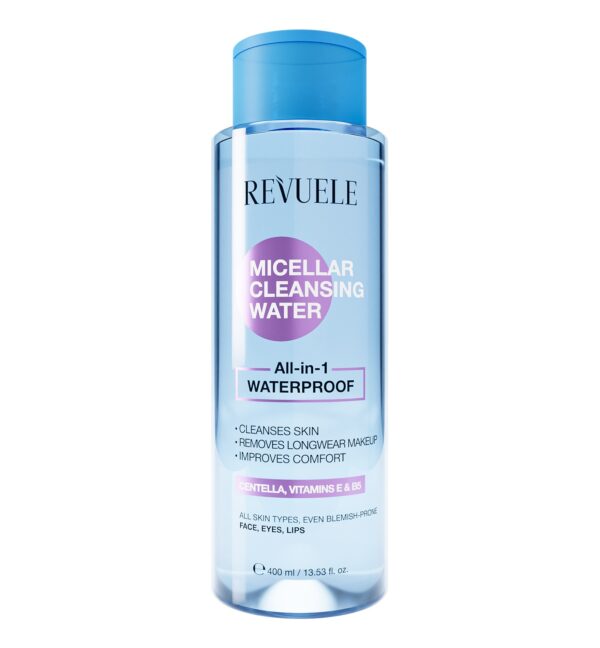 Revuele Mitsellaarvesi veekindlale meigile 400ml