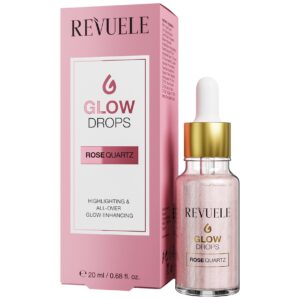 Revuele Glow Drops Säratilgad näole ja kehale roosa 20ml
