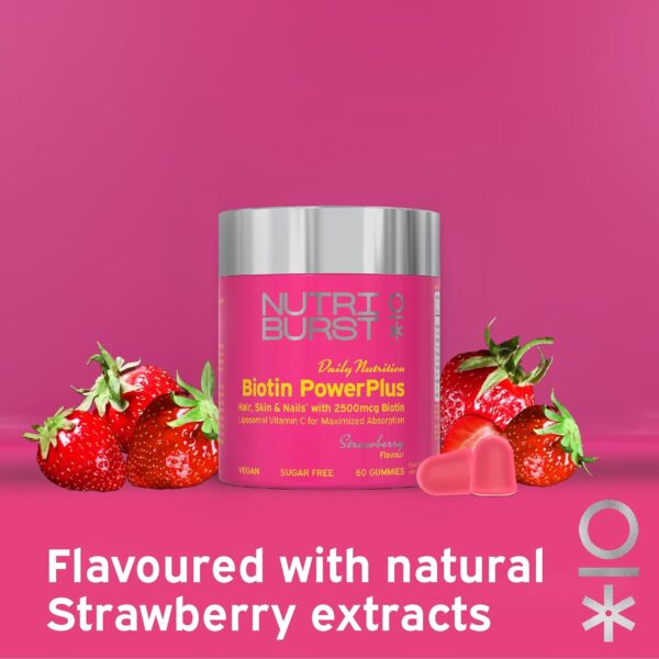 Nutriburst Toidulisand vitamiinid juustele, nahale ja küüntele 60tk - Image 2