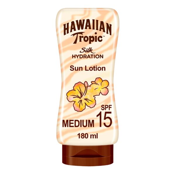 Hawaiian Tropic Silk Hydration päevitusemulsioon SPF 15 180 ml