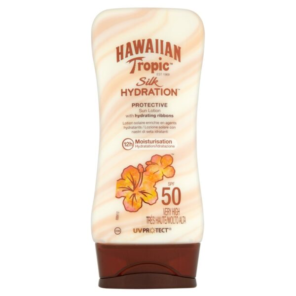 Hawaiian Tropic Silk Hydration päevitusemulsioon SPF 50 180ml
