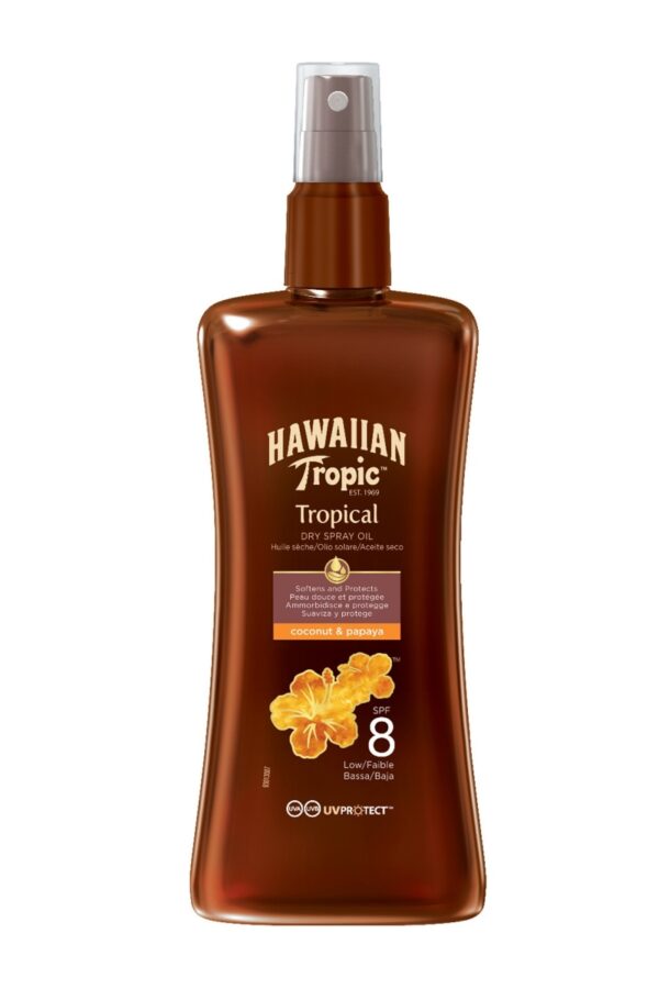 Hawaiian Tropic Päevitusõli sprei SPF 8