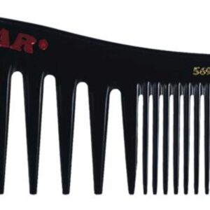 Hercules Sägemann Kahepoolne kamm Lady Star 5690
