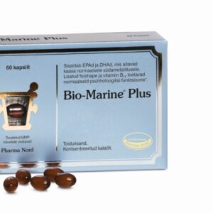 Bio-Marine Plus Kapslid Puhas Kontsentreeritud Kalaõli B12-Vitamiiniga N60