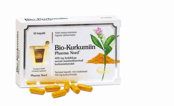 Bio-Kurkumiin Optimeeritud Kõrge Biosaadavusega Kurkumiini Kapslid N50