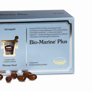 Bio-Marine Plus Kapslid Puhas Kontsentreeritud Kalaõli B12-Vitamiiniga N150
