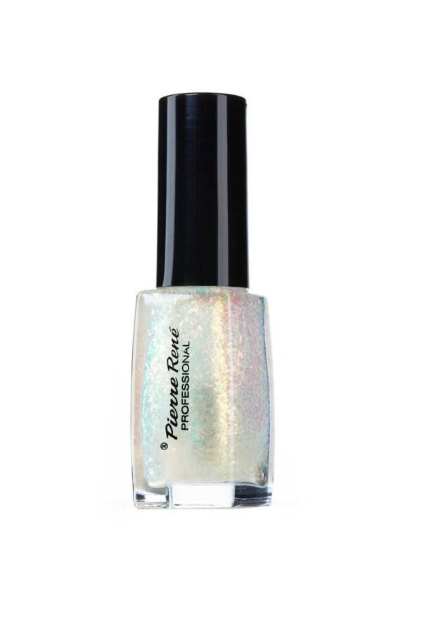 Pierre Rene Küünelakk 301 “glass effect transparent” glitter
