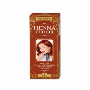 Venita Henna Color tooniv palsam hennaga 8 ruby 75ml