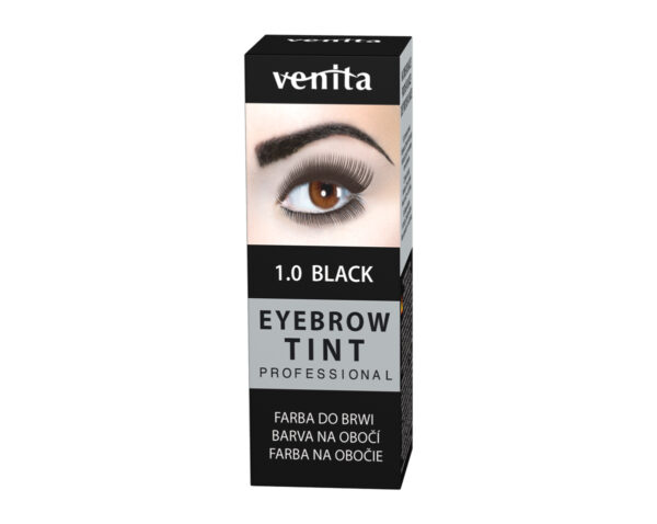 Venita Henna Color kulmuvärv 1.0 must mini