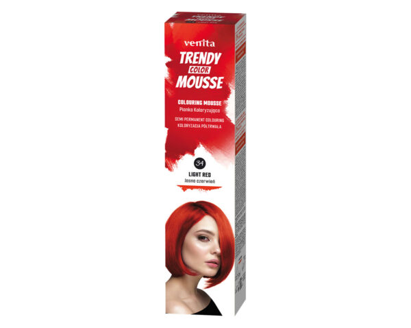 Venita Trendy Juuksevaht 34 "Light Red"