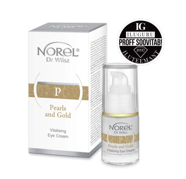 Norel Dr Wilsz Pearls and Gold kolloidkullaga pinguldav ja kortse vähendav silmakreem