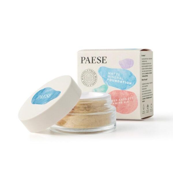 Paese Matte Mineral Foundation tolmpuuder  104W Honey 7 g