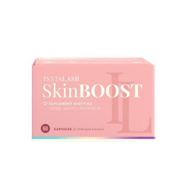 Instalash Skinboost toidulisand nahale, juustele, ripsmetele ja küüntele 60 kapslit