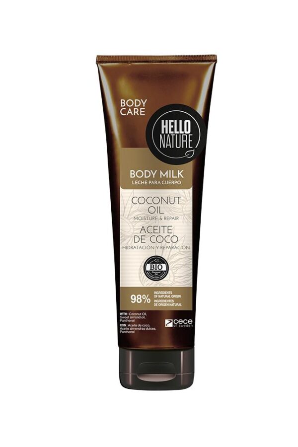 Hello Nature Niisutav ja taastav ihupiim kookosõliga 250ml