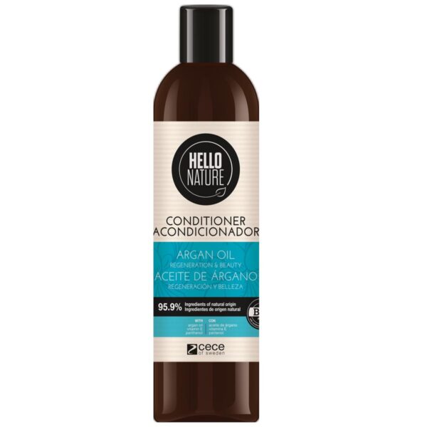 Hello Nature Taastav ja toitev juuksepalsam argaaniaõliga 300ml