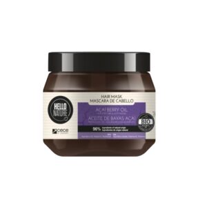 Hello Nature Värvi säilitav ja vananemisvastane juuksemask acaiõliga 250ml