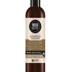 Hello Nature Niisutav ja taastav šampoon kookosõliga 300ml