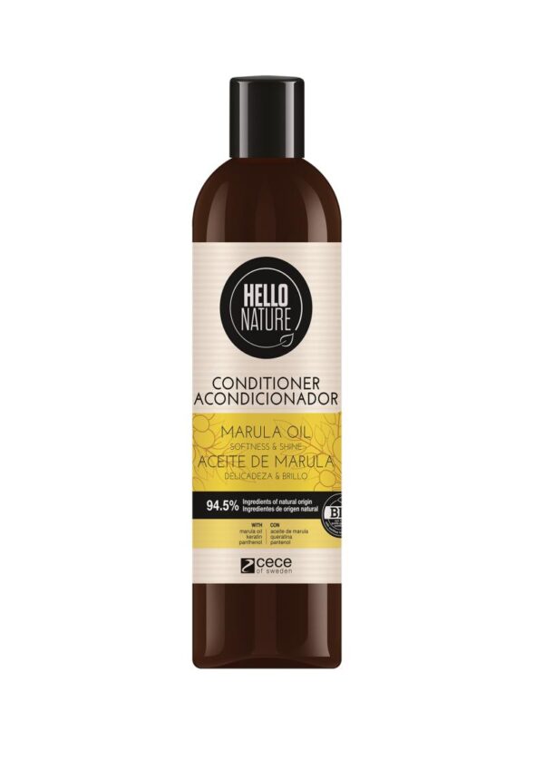 Hello Nature Pehmendav ja läiget andev juuksepalsam marulaõliga 300ml