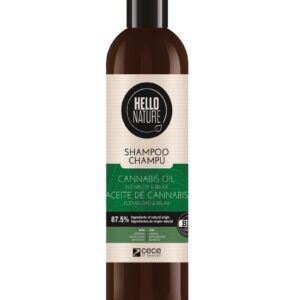 Hello Nature Tugevdav ja elastsust andev šampoon kanepiõliga 300ml