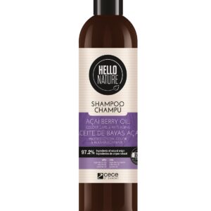Hello Nature Värvi säilitav ja vananemisvastane šampoon acaiõliga 300ml