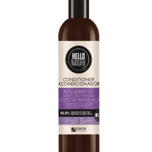 Hello Nature Värvi säilitav ja vananemisvastane juuksepalsam acaiõliga 300ml