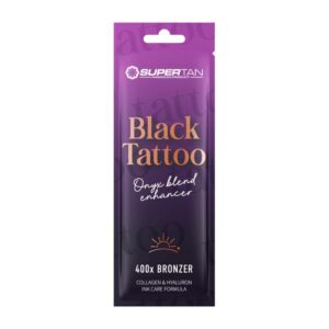 Solaariumikreem SuperTan Black Tattoo 400x bronzer15ml