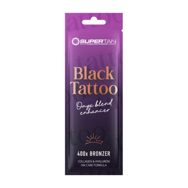 Solaariumikreem SuperTan Black Tattoo 400x bronzer15ml
