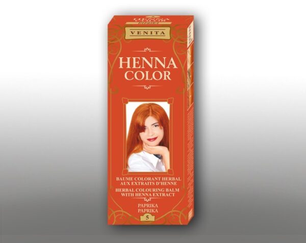 Venita tooniv palsam hennaga 5 "paprika"