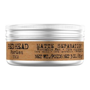 Tigi Bed Head For Men Matte Separation Workable Wax Paindliku Hoiakuga Matt Juuksevaha 85g