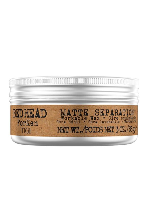 Tigi Bed Head For Men Matte Separation Workable Wax Paindliku Hoiakuga Matt Juuksevaha 85g