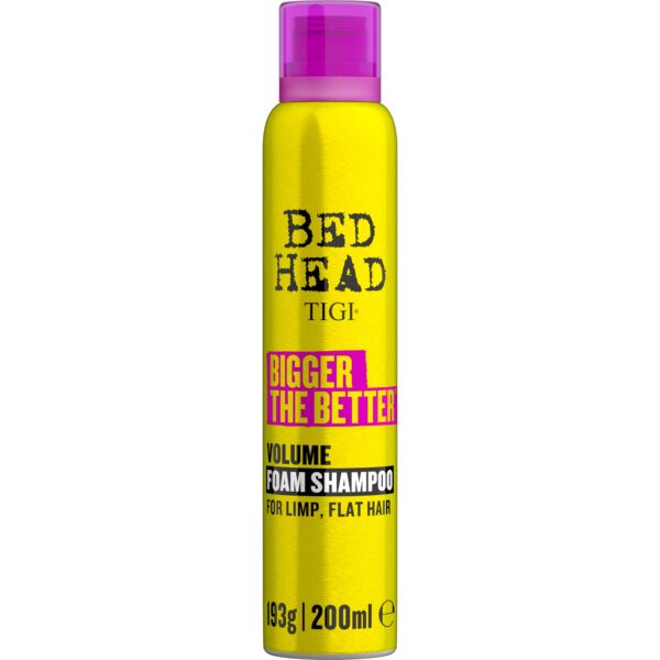 Tigi Bigger The Better Foam Shampoo Volüümi andev vahtšampoon