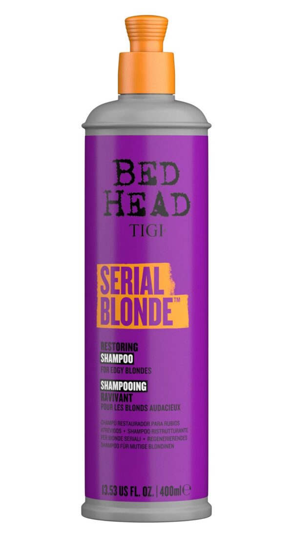 Tigi Serial Blonde Shampoo Taastav šampoon blondidele juustele