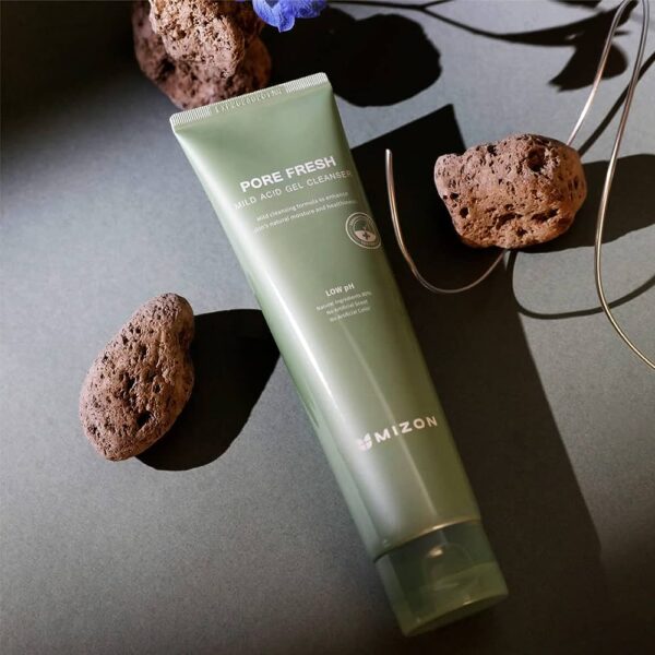 Mizon Pore Fresh Mild Acid Gel Cleanser Õrnatoimeline näopuhastusgeel 200ml - Image 2