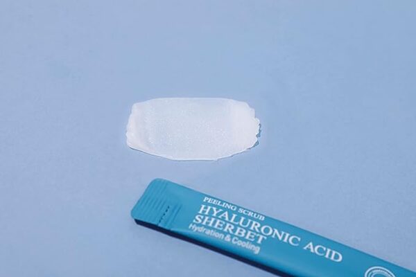 Mizon Hyaluronic Acid Sherbet Peeling Scrub näokoorija sooda ja hüaluroonhappega 40 tk - Image 2