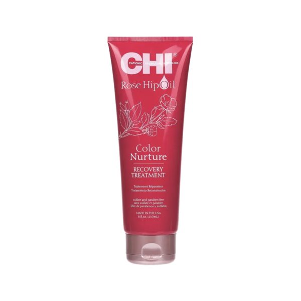 Chi Rose Hip Oil Color Nurture Recovery Hooldav mask värvitud juustele 237ml