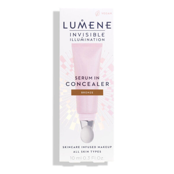 Lumene Invisible Illumination seerum-peitekreem Bronze 10ml - Image 3