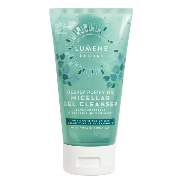 Lumene Purity sügavpuhastav mitsellaarne näopesugeel 150ml