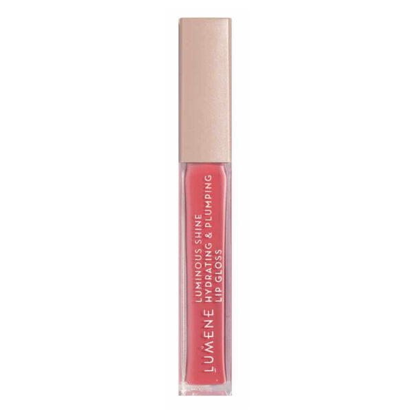 Lumene Luminous Shine niisutav huuleläige 4 Peach Pink 5ml - Image 2