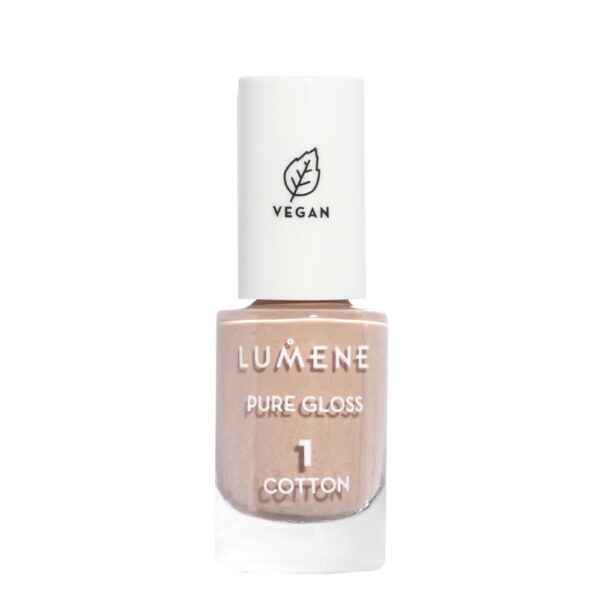 Lumene Pure Gloss küünelakk 1 Cotton 5ml