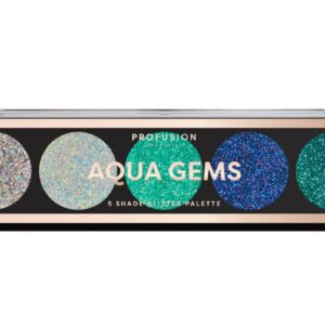 Profusion Aqua Gems palett 2E100E