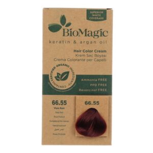 Biomagic Hair Color Cream kreemjas juuksevärv 66.55 Cherry Red 60ml
