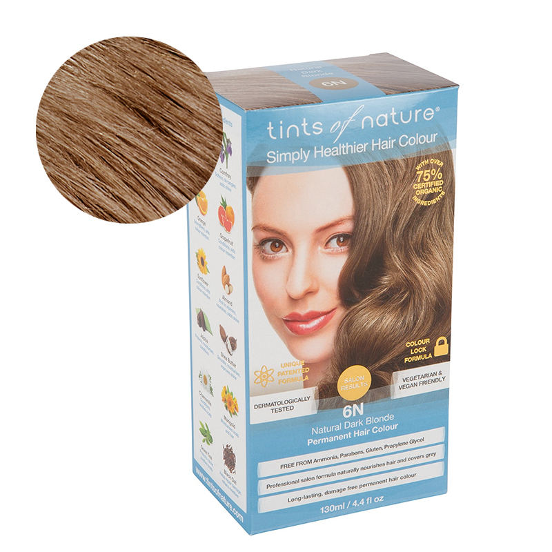 Tints Of Nature 6N Natural Dark Blonde Looduslik juuksevärv