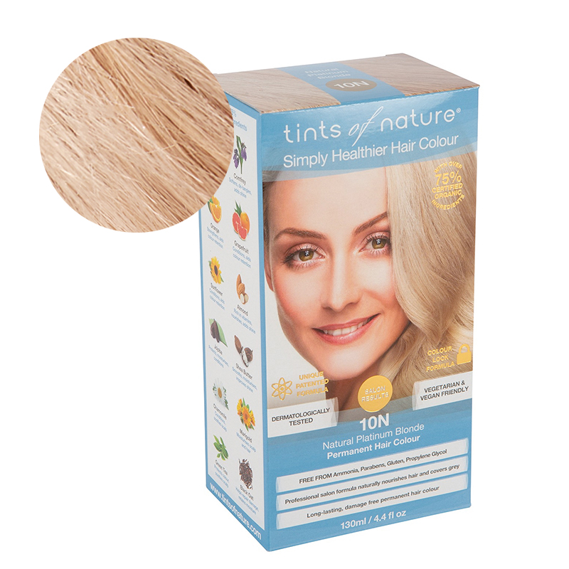 Tints Of Nature 10N Natural Platinum Blonde Looduslik juuksevärv
