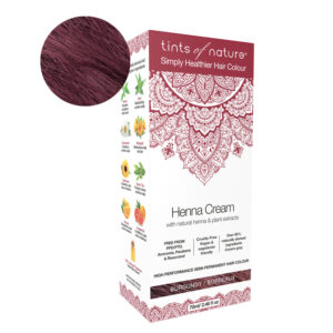 Tints Of Nature Henna Cream Burgundy Looduslike henna- ja taimeekstraktidega kergvärv, veinipunane