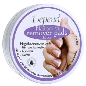 Depend küünelakieemalduspadjad 32tk.