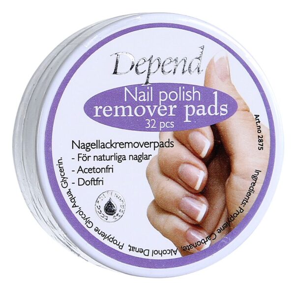 Depend küünelakieemalduspadjad 32tk.