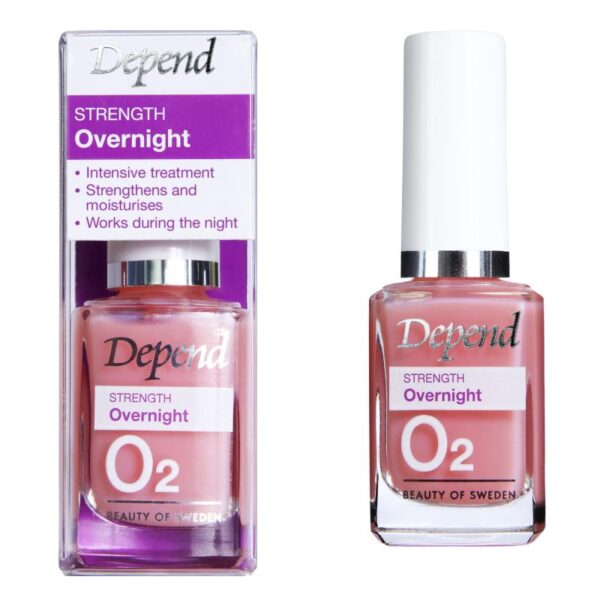 Depend O2 Strength Overnight - küünetugevdaja 11ml
